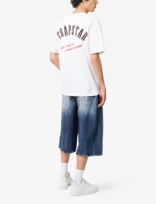TRAPSTAR: Trapstar x Nemzzz Shooters Crewneck Cotton-Jersey T-Shirt
