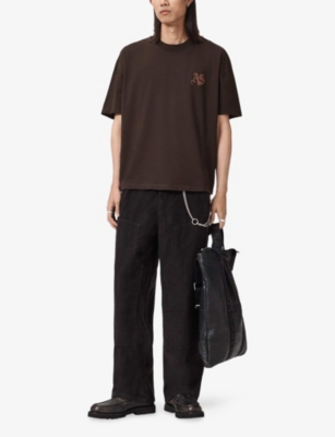 ALLSAINTS: Icon Logo-Print Cotton T-Shirt