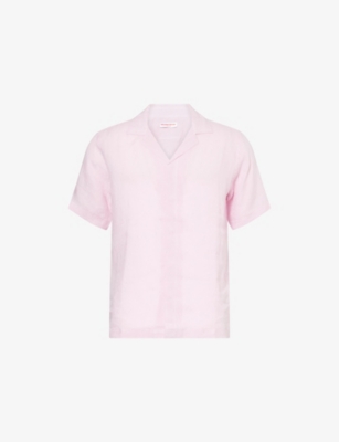 ORLEBAR BROWN: Maitan II Short-Sleeve Linen Shirt