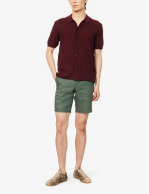 ORLEBAR BROWN: Tiernan Textured Cotton-Knit Shirt