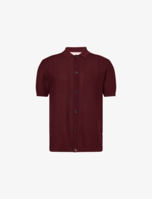 ORLEBAR BROWN: Tiernan Textured Cotton-Knit Shirt