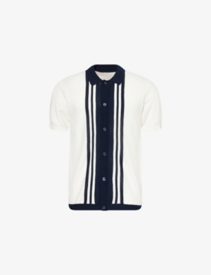 ORLEBAR BROWN: Tiernan Lumina Knitted Cotton Shirt