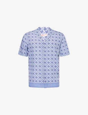ORLEBAR BROWN: Maitan Paisley Woven Shirt