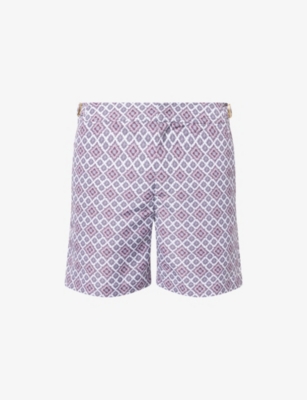 ORLEBAR BROWN: Bulldog Paisley Season Woven Swim Shorts