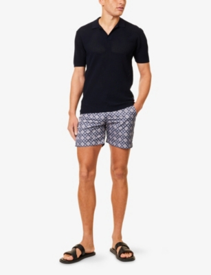 ORLEBAR BROWN: Bulldog Paisley Woven Swim Shorts