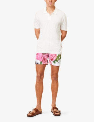 ORLEBAR BROWN: Bulldog Paeonia Woven Swim Shorts