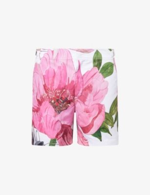 ORLEBAR BROWN: Bulldog Paeonia Woven Swim Shorts