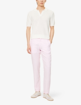 ORLEBAR BROWN: Griffon Tapered Linen Trousers
