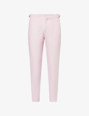 ORLEBAR BROWN: Griffon Tapered Linen Trousers
