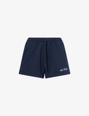 4TH & RECKLESS: Clover Logo-Embroidery Cotton-Jersey Shorts