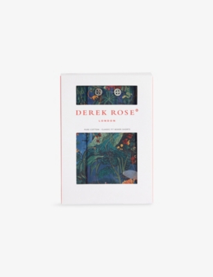 DEREK ROSE: Ledbury 85 Tropical-Print Cotton-Jersey Boxers