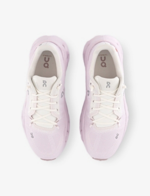 ON-RUNNING WOMENS IVORY ORCHID F CLOUDTILT MESH LOW-TOP TRAINERS EUR 39.5 / 6.5 UK 