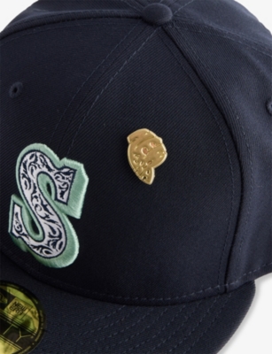 NEW ERA: 59FIFTY Seattle Mariners Cooperstown Woven Baseball Cap