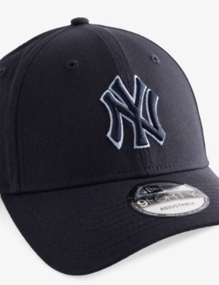 New Era Mens 9forty New York Yankees Cotton Baseball Cap Navy