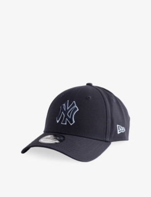 New Era Mens 9forty New York Yankees Cotton Baseball Cap Navy