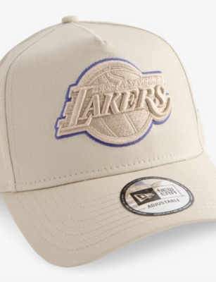 NEW ERA: 9FORTY LA Lakers Outline Cotton-Twill Baseball Cap