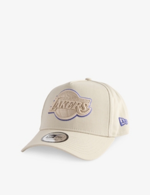 NEW ERA: 9FORTY LA Lakers Outline Cotton-Twill Baseball Cap
