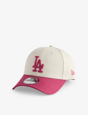New Era Mens 9forty La Dodgers Cotton-twill Baseball Cap Light Beige