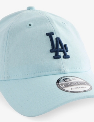 NEW ERA: 9TWENTY LA Dodgers MLB Linen-Blend Baseball Cap
