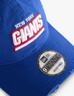NEW ERA: New York Giants NFL Washed Distressed 9TWENTY Adjustable Cotton Cap