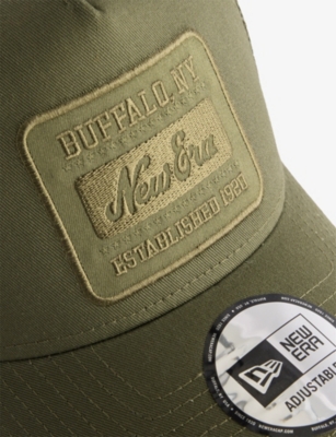 NEW ERA: New Era Tonal Patch 9FORTY A-Frame Trucker Adjustable Cotton Cap