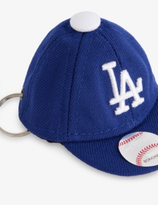 New Era Mens Dk Blue La Dodgers Mlb Mini Baseball Cap Keychain In Blue