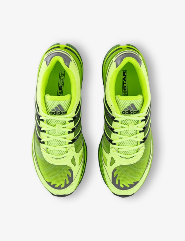 Adistar HRMY Mesh and Leather Low-Top Trainers