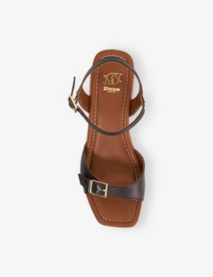 DUNE: Jeane Leather Heeled Sandals
