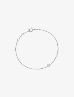 Astley Clarke Womens White Gold Fine Essentials Interstellar 14ct White-gold And 0.165ct Brilliant-cut Lab-grown D