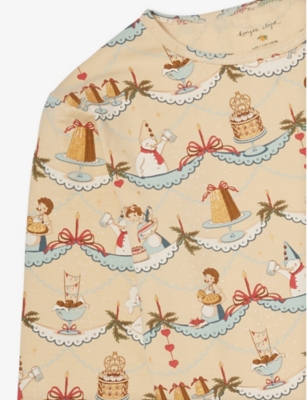 KONGES SLOJD: Graphic-Print Stretch-Cotton Jersey Pyjamas 18 Months - 8 Years
