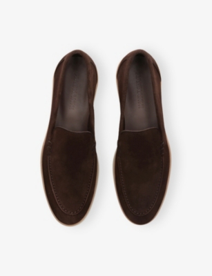 Magnanni Paraiso Tonal-stitching Suede Loafers