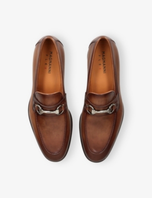 MAGNANNI: Hendidos Horsebit Leather Loafer