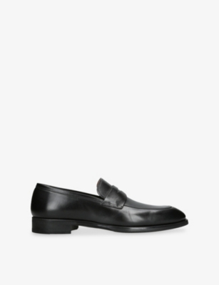 Magnanni Leather Delos Dress Loafers In Black