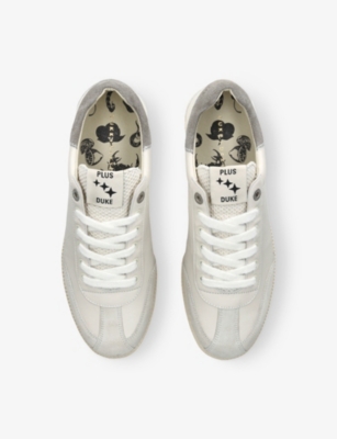 Duke & Dexter Mens  Plus Duke Leather Low-top Trainers