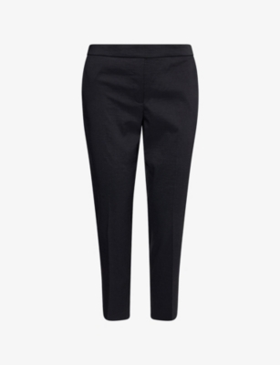 THEORY: Treeca Tapered Linen-Blend Trousers