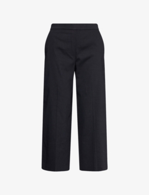 THEORY: Relaxed-Fit Tapered Linen-Blend Trousers
