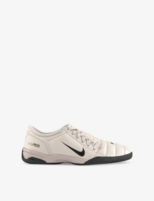 NIKE: T90 Leather Low-Top Trainers