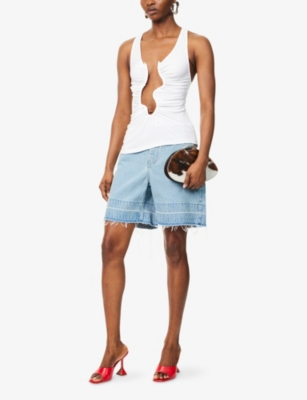 CHRISTOPHER ESBER: Salacia Wired Jersey Top