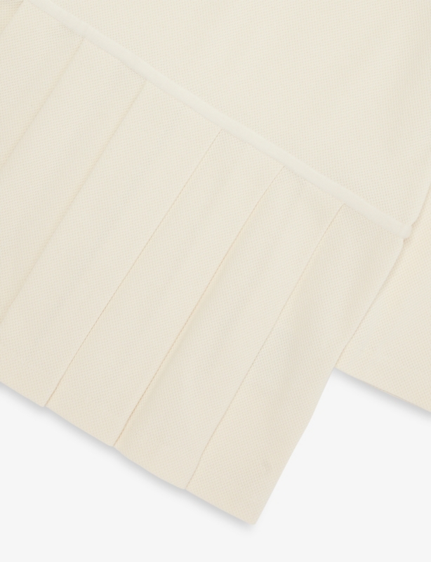 Logo-Patch Pleated-Hem Cotton-Piqué Blend Dress 4-14 Years