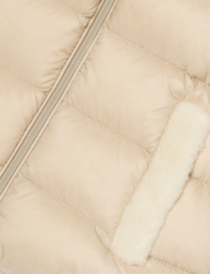 MONCLER: Borgan Hooded Padded Shell Jacket 3 months - 3 years
