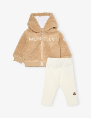 MONCLER: Hooded Straight-Leg Woven Tracksuit 1-18 Months
