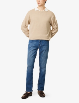 FRAME: Ribbed Crewneck Cashmere Jumper