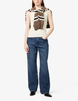 RAG & BONE: Adeline Straight-Leg Denim Jeans