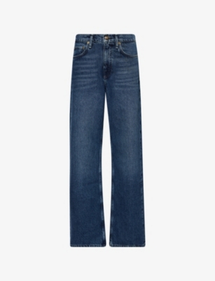 RAG & BONE: Adeline Straight-Leg Denim Jeans