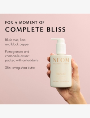 NEOM WELLBEING: Complete Bliss Hand Lotion 300ml