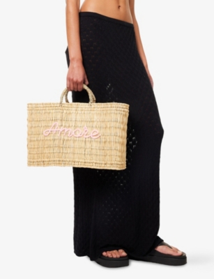 BOUTIQUE BONITA: Amore Reed Basket Bag