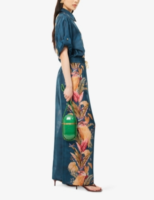 ZIMMERMANN: Ascension Relaxed-Fit Silk Trousers