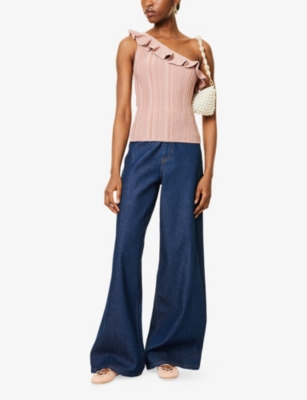 ZIMMERMANN: Lucky Metallic Knitted Top