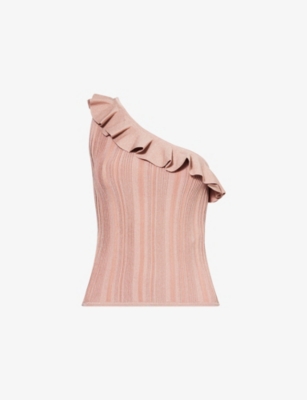 ZIMMERMANN: Lucky Metallic Knitted Top