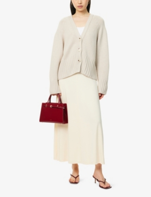 SOFT GOAT: Regular-Fit V-neck Cashmere-Knit Cardigan